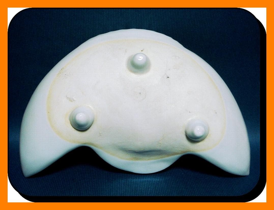 840『鶴形 三ッ足皿』　/骨董品 古美術 古玩 アンティーク