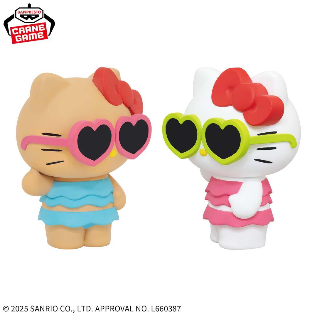 ハローキティ 水着 フィギュア 2025年2個セット