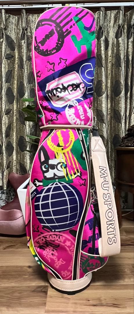 最終値下げ MU SPORTS キャディバッグ & ボストンバッグ セット