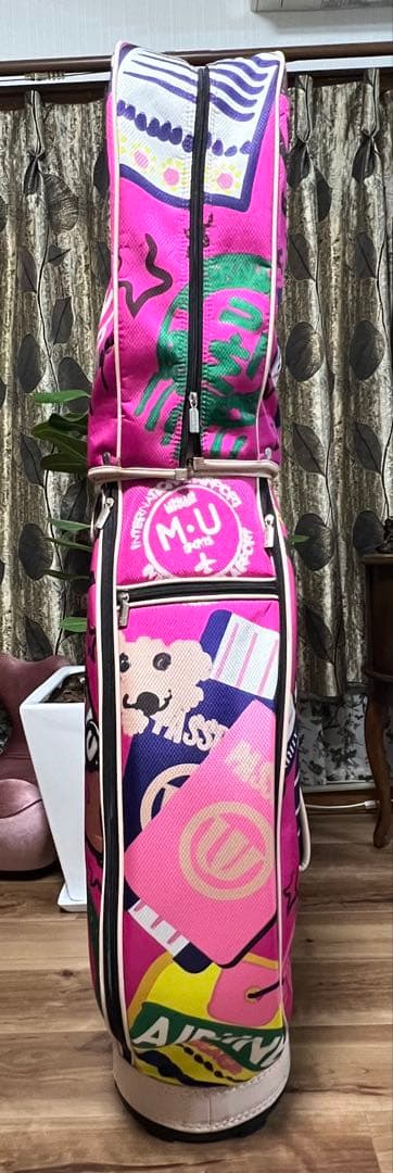 最終値下げ MU SPORTS キャディバッグ & ボストンバッグ セット