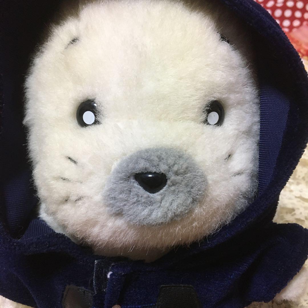 昭和レトロぬいぐるみ　少年アシベ　アザラシ　ゴマちゃん