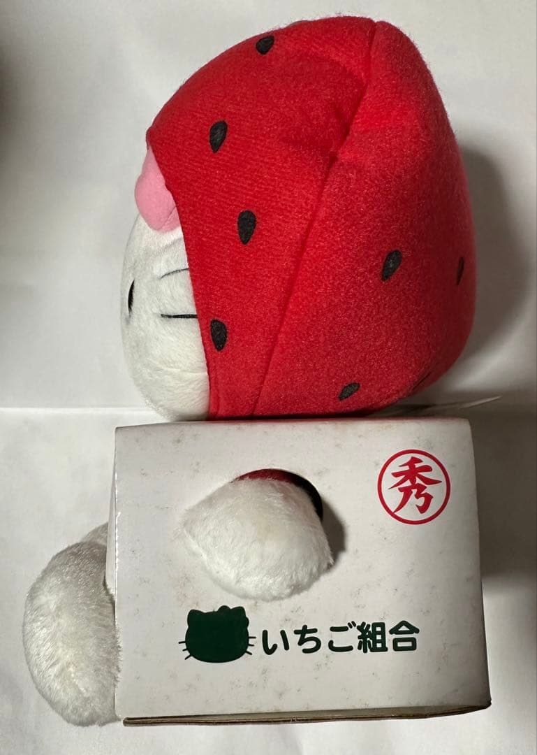 激レア　希少　ご当地キティ　静岡限定　静岡いちご　入手困難品　ぬいぐるみ