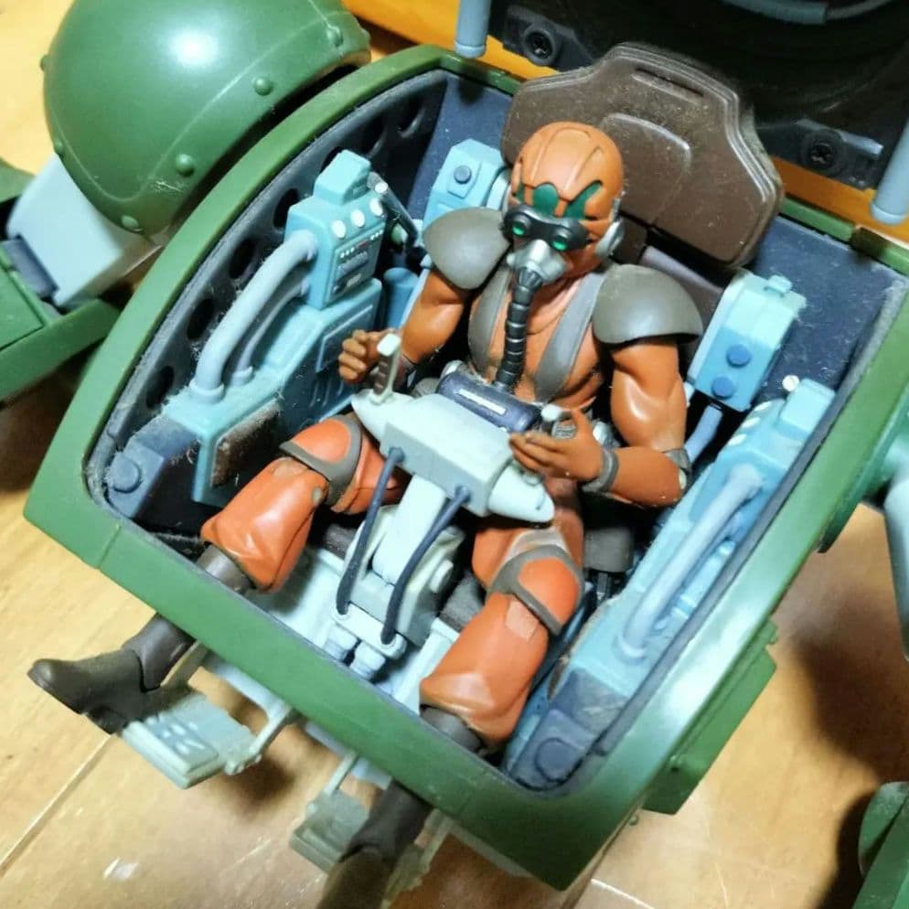 装甲騎兵ボトムズ「スコープドッグ」＆「キリコ・キュービィー(フュギア)」1/12