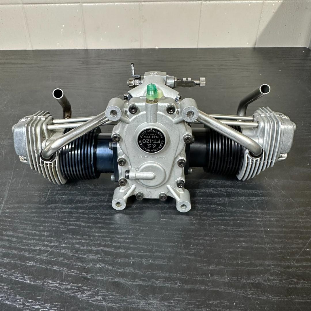 小川精機 　O.S. ENGINE 水平対向４サイクル FT-120 ジェミニ