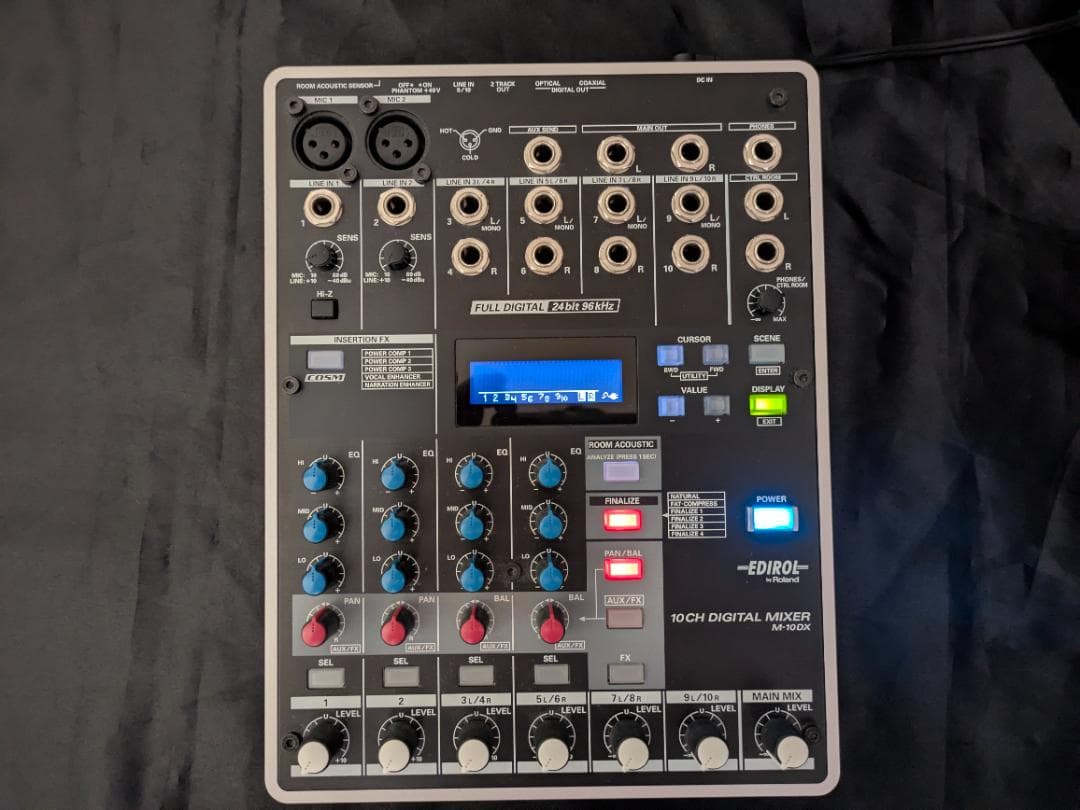 Edirol M-10DX 10チャンネルデジタルミキサー
