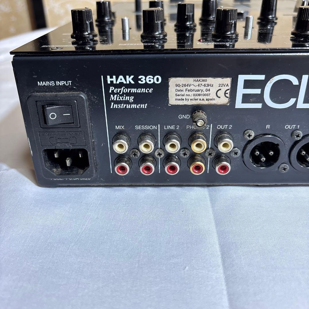 ECLER HAK 360 DJミキサー