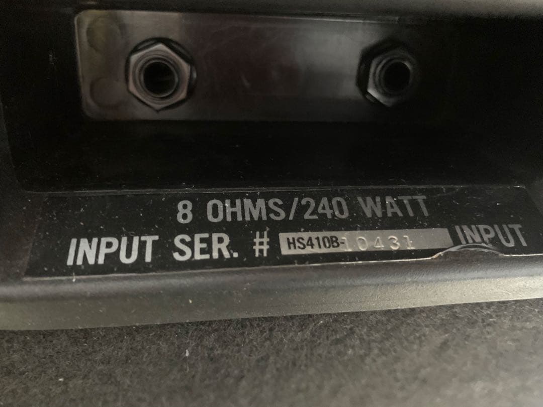 のりちゃんHartke XL-Series 410 Bass Module