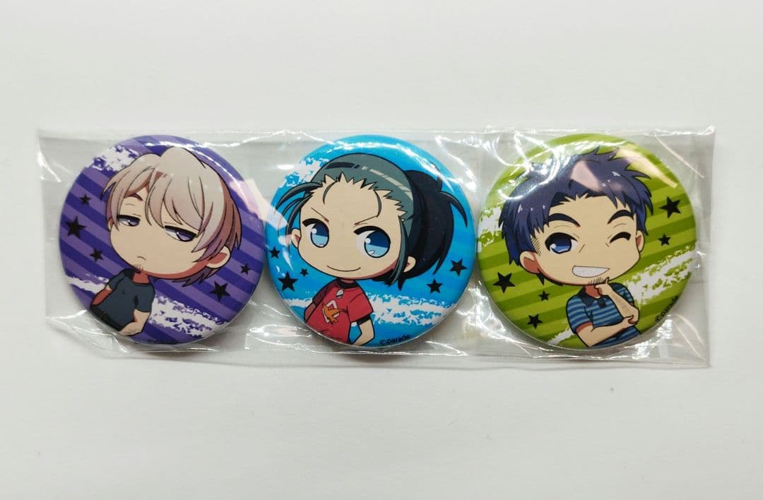 【未開封品】NO,THANK YOU!!!　店舗購入特典　缶バッジ 3個セット