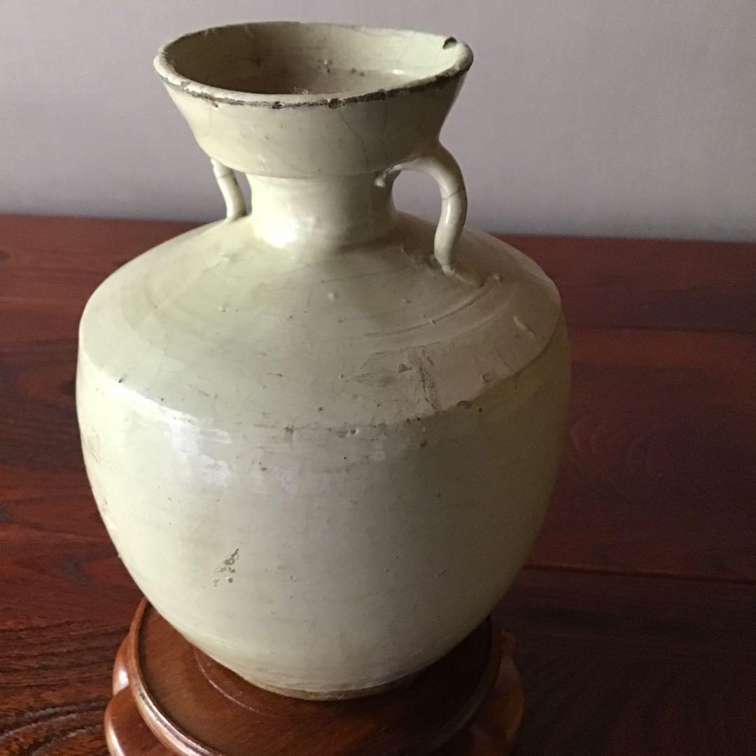 白磁瓶　清朝期