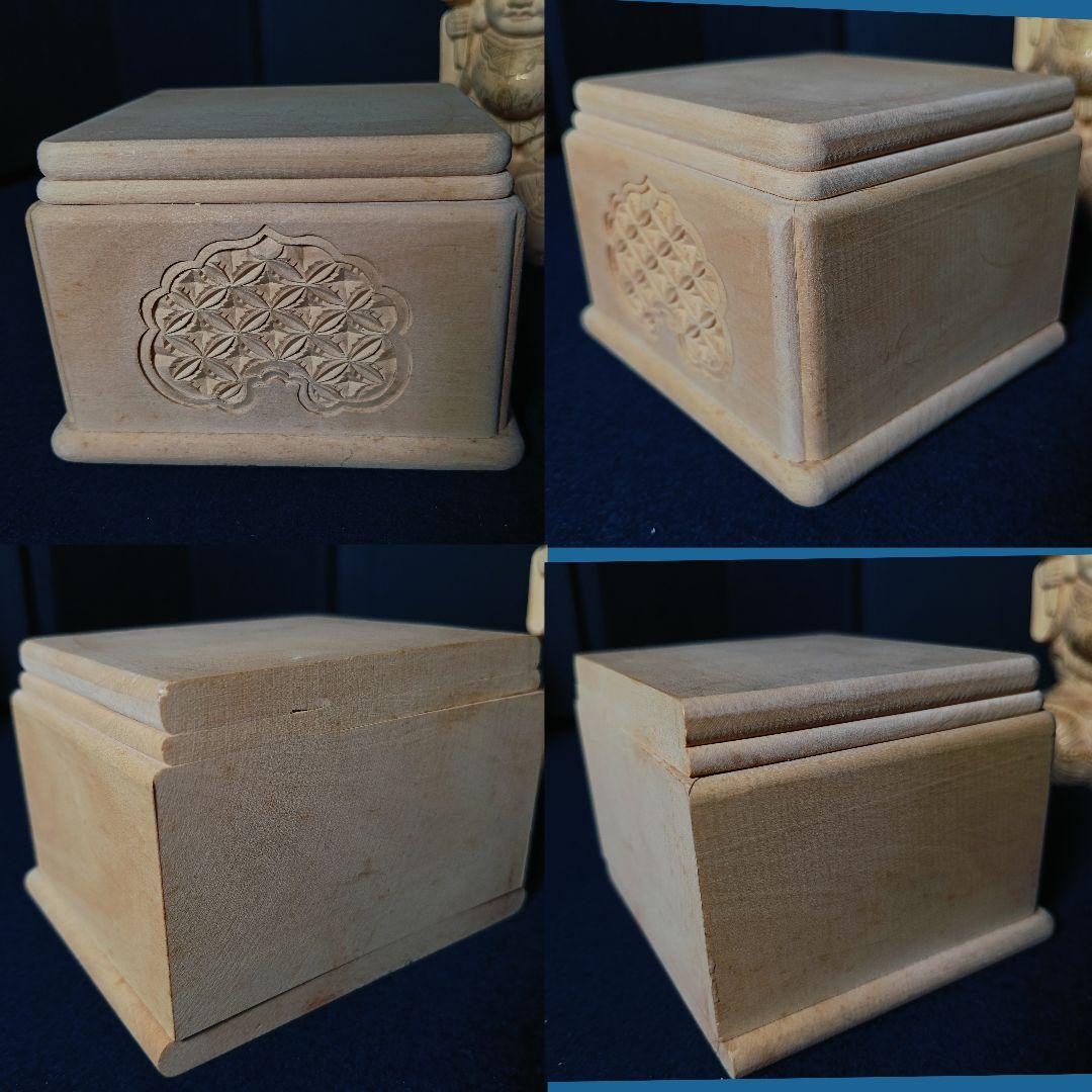 AN36 大黒様 木彫 金彩 台座 美品