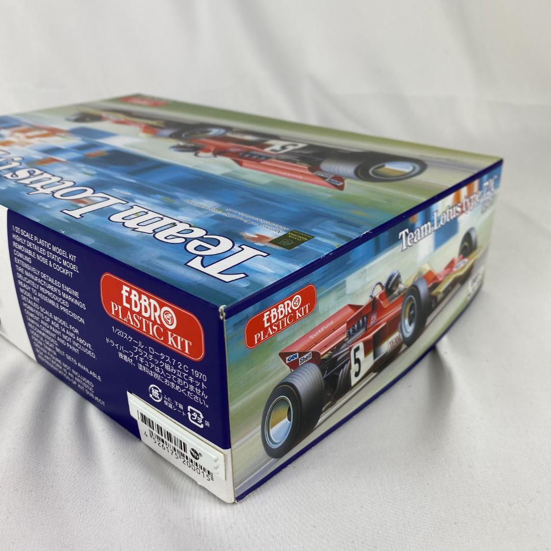 未開封 エブロ 1/20 ロータス 72C・フォード EBBRO 1970
