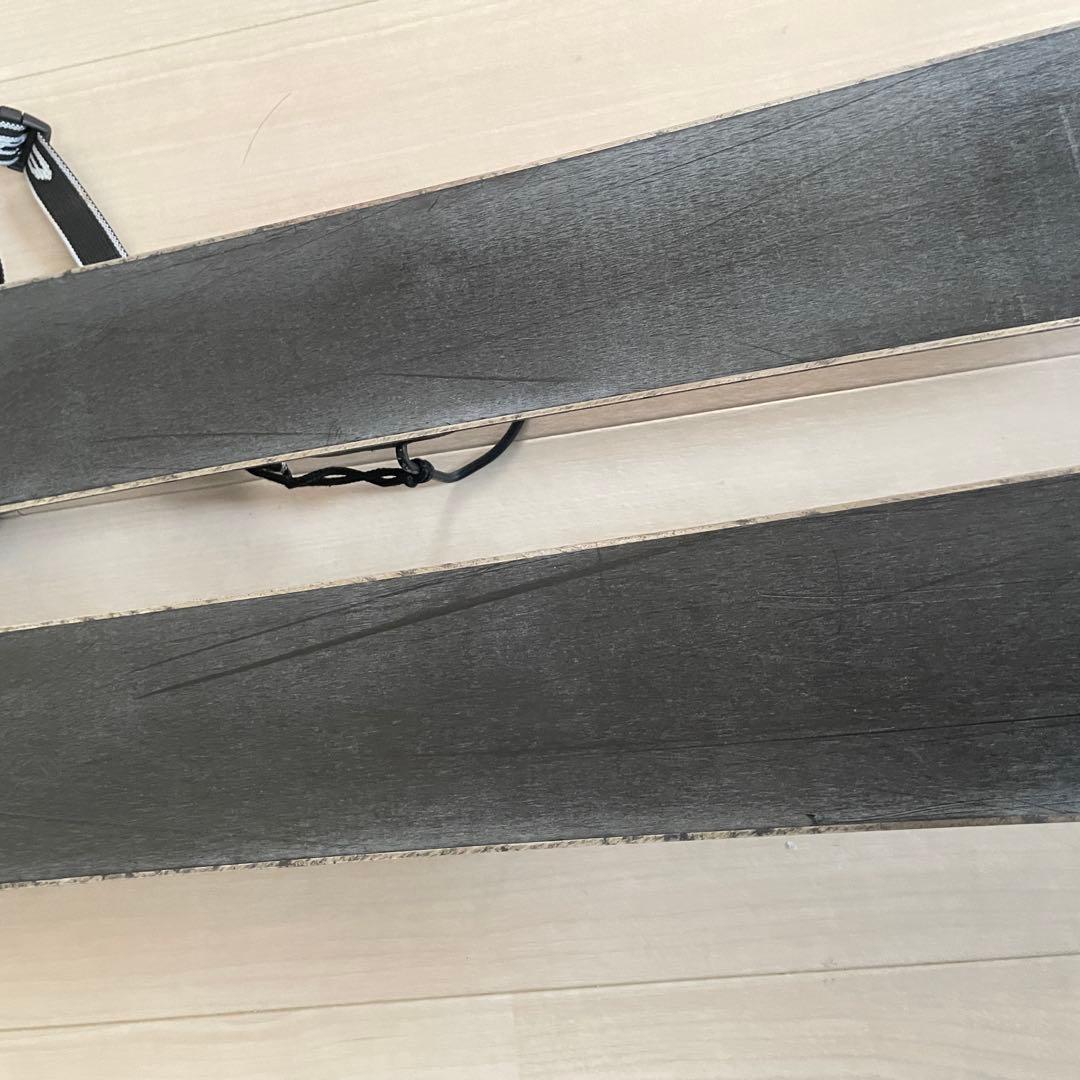 スキー板　ブルー　青色　ショートスキー？ファンスキー？