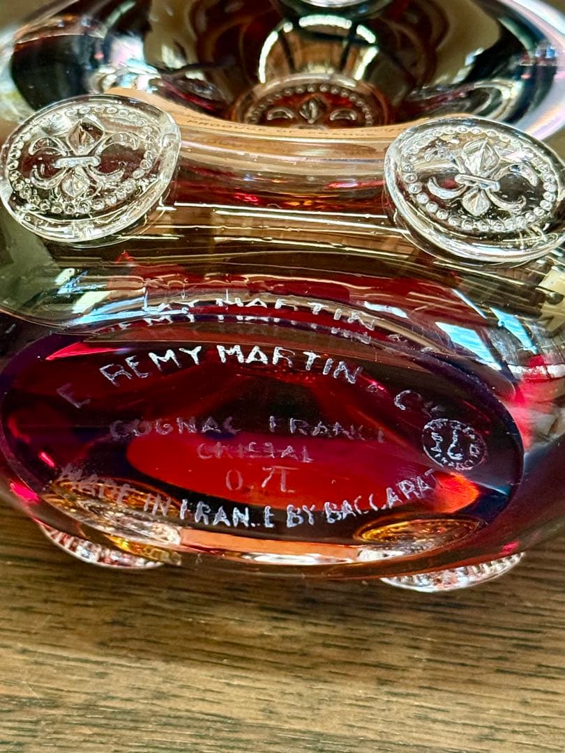 レミーマルタン ルイ13世 VERY OLD 未開栓 バカラボトル 替栓付 箱無