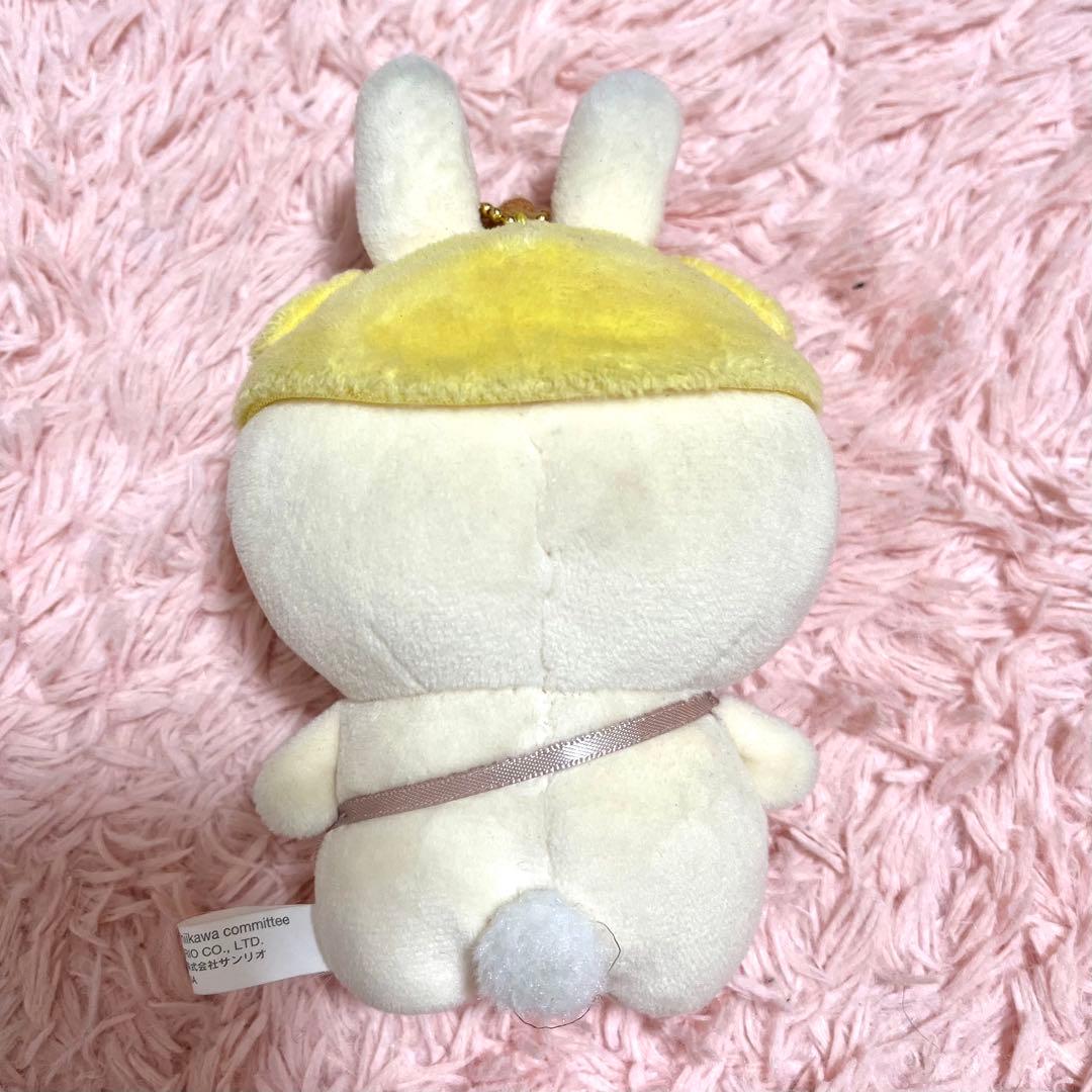 ちいかわ うさぎ ポムポムプリン サンリオ コラボ キーホルダー