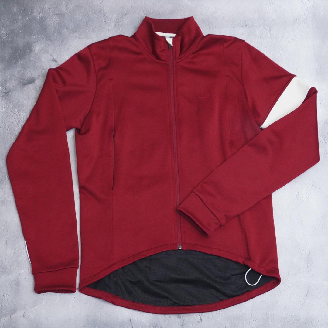 Rapha ラファ ウィンタージャージ長袖 Lサイズ バーガンディ レッド