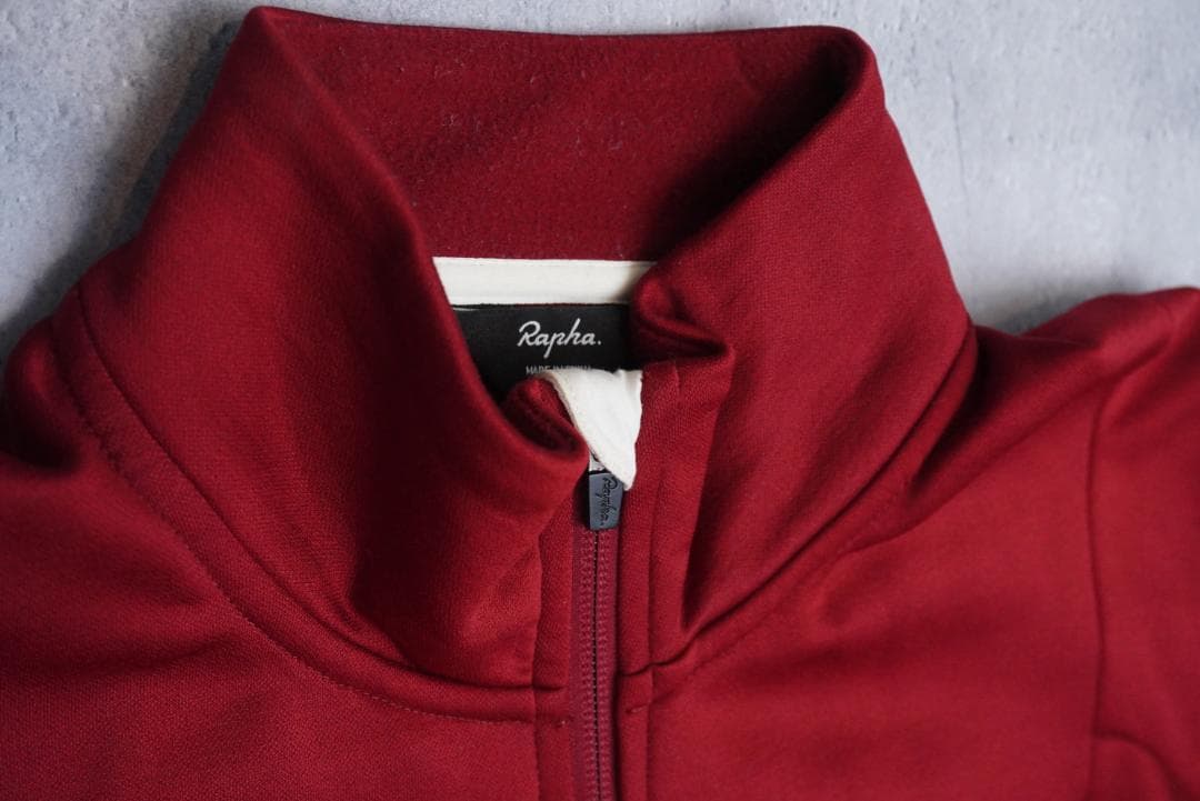 Rapha ラファ ウィンタージャージ長袖 Lサイズ バーガンディ レッド