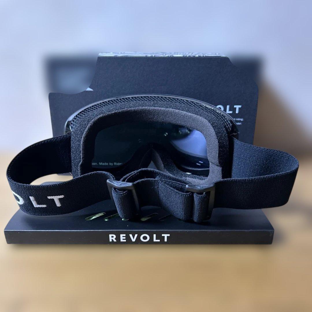 REVOLTゴーグルPurpleMirror/Grayレンズ新品未使用