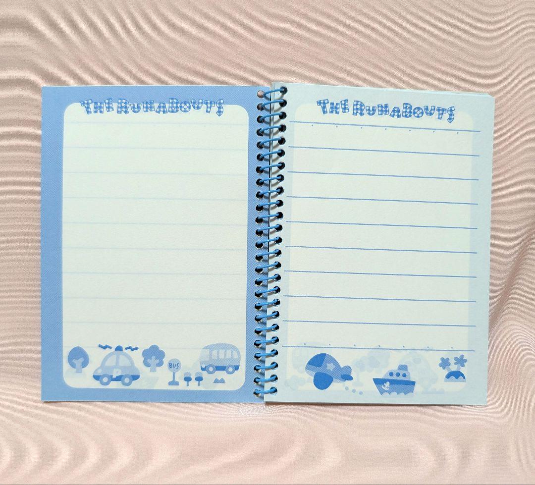 【当時物、タバコ臭あり】サンリオ　runabouts ラナバウツ　リングメモ