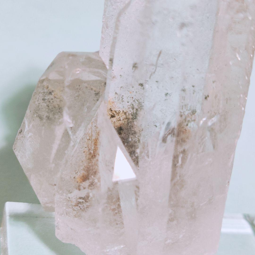 パワーストーン　天然石　ガーデンクリスタル　キーパー入り　64g　No.921