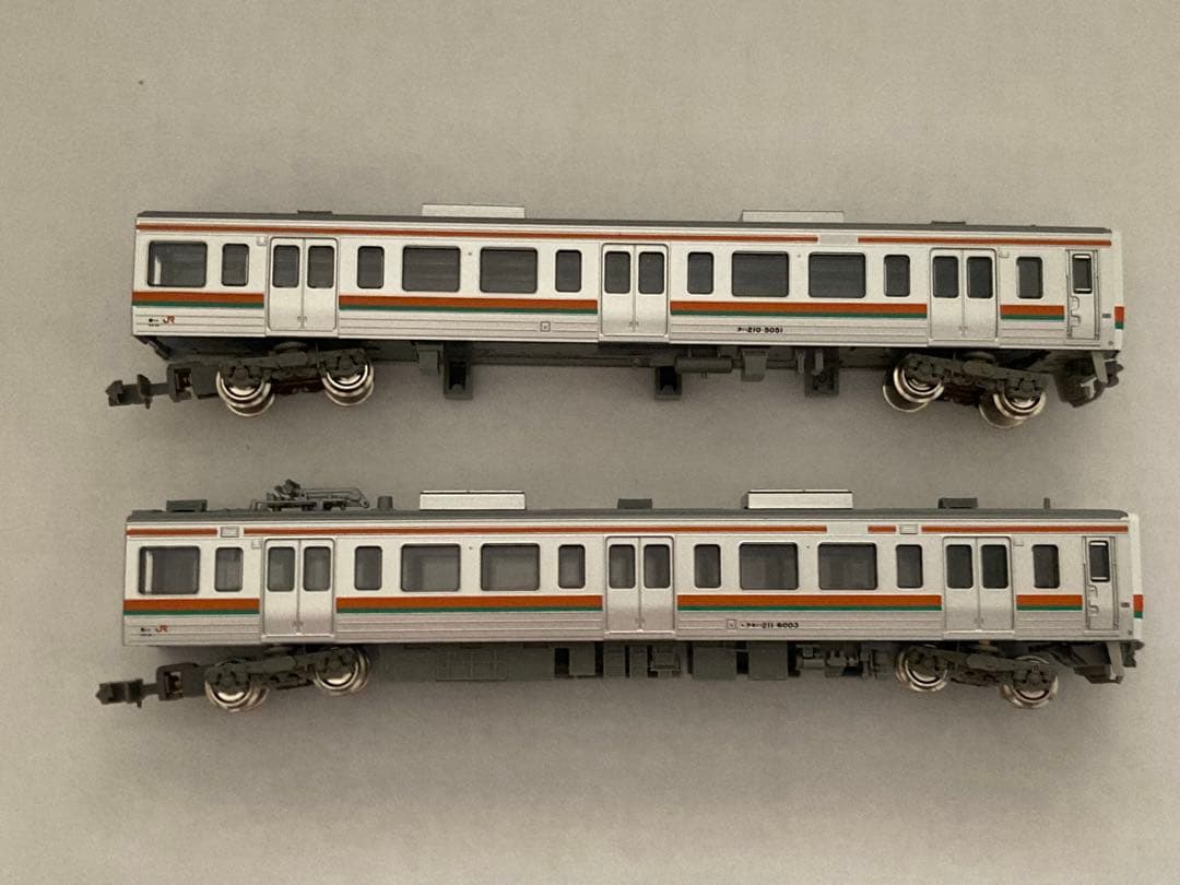JR211系6000番台 Nゲージ 2両セット増結　30886