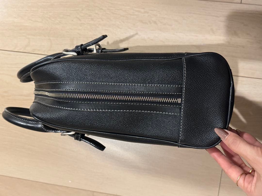 ＢＵＲＢＥＲＲＹ　ゴルフ　シューズケース　ヴィンテージ　黒