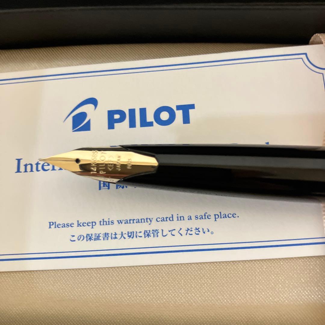 PILOT 万年筆 マンネンヒツ エリート ブラックFES-1MM-B-EF