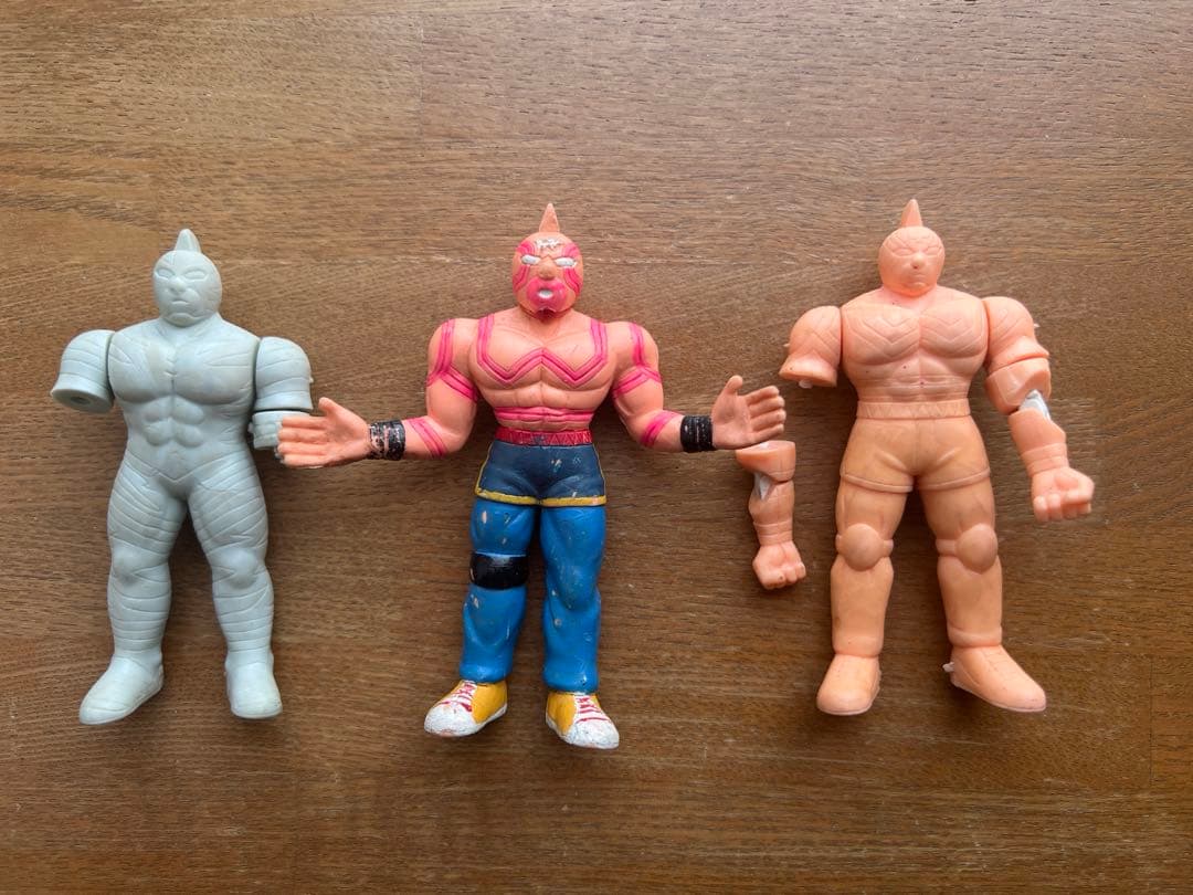 レア　キン肉マン　デカ　キン消し　キン肉マンフェニックス　当時物　約12cm