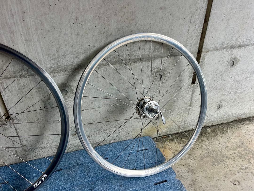 ARAYA SA-730 手組ホイール シルバー