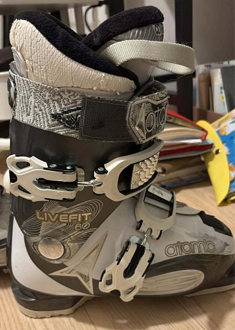 K2スキー + Atomicブーツ 2点セット + ストック付き