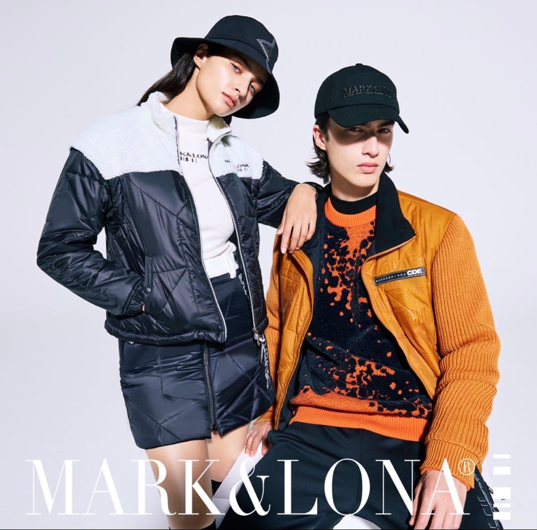 MARK & LONA マークアンドロナ ブラック キルティングスカート M