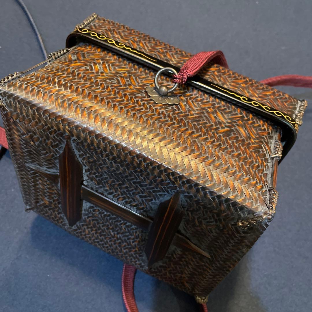 【和田菁竺】(作)の『御所籠』一式　茶道具　共箱　※美品です。