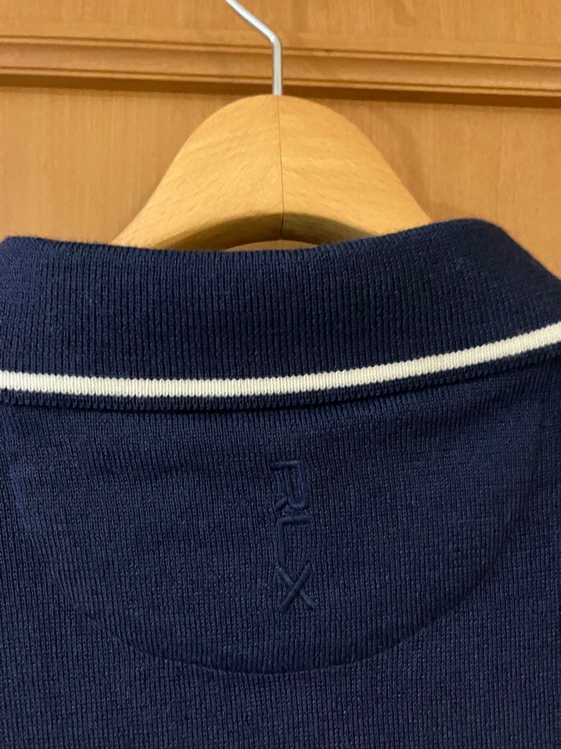 RLX ゴルフ パフォーマンス ポロカラー セーター ラルフローレン ネイビー