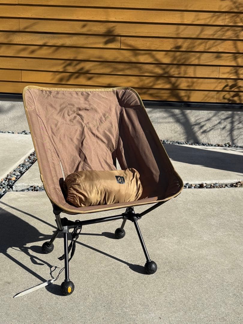 Helinox タクティカルチェアワン　コヨーテ　ボールフィート&カバーセット