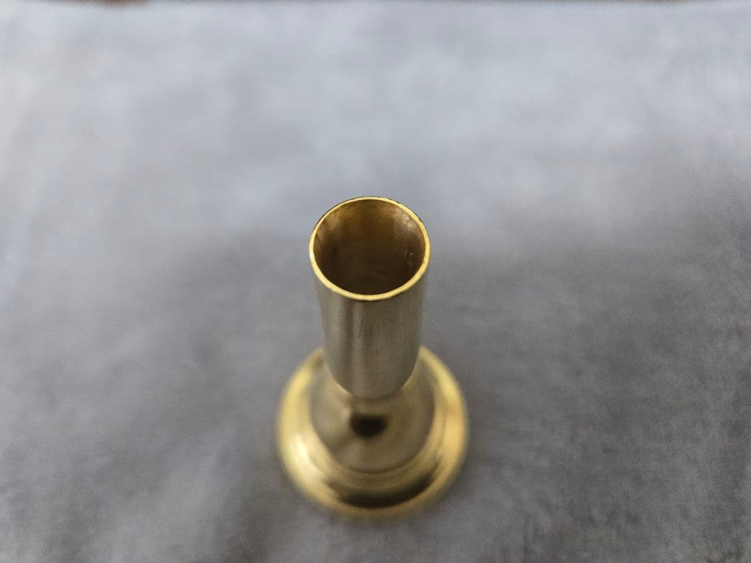 ストーク　JA トロンボーン　マウスピース　太管　金メッキ