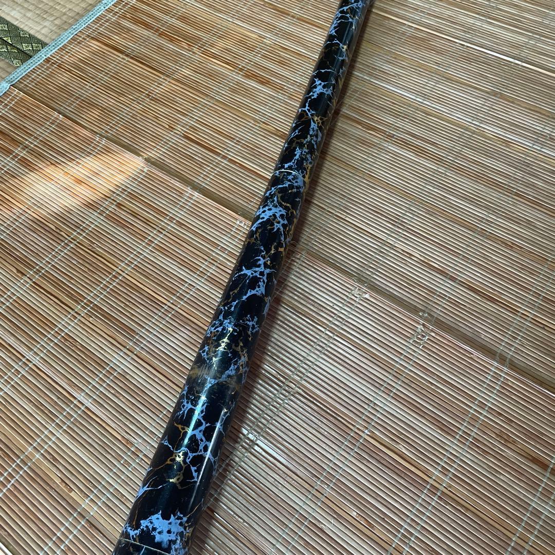 組立式ディジュリドゥ 黒白模様 管楽器