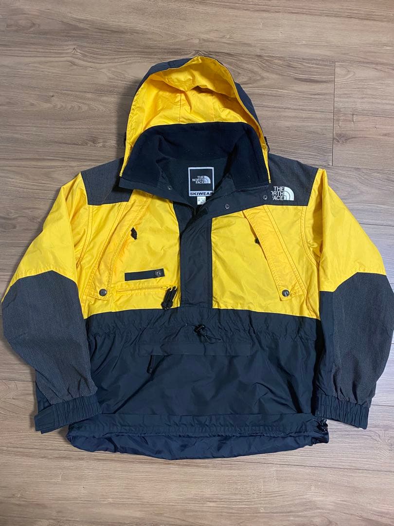 THE NORTH FACE スキーウェアセット 黒/黄　XL