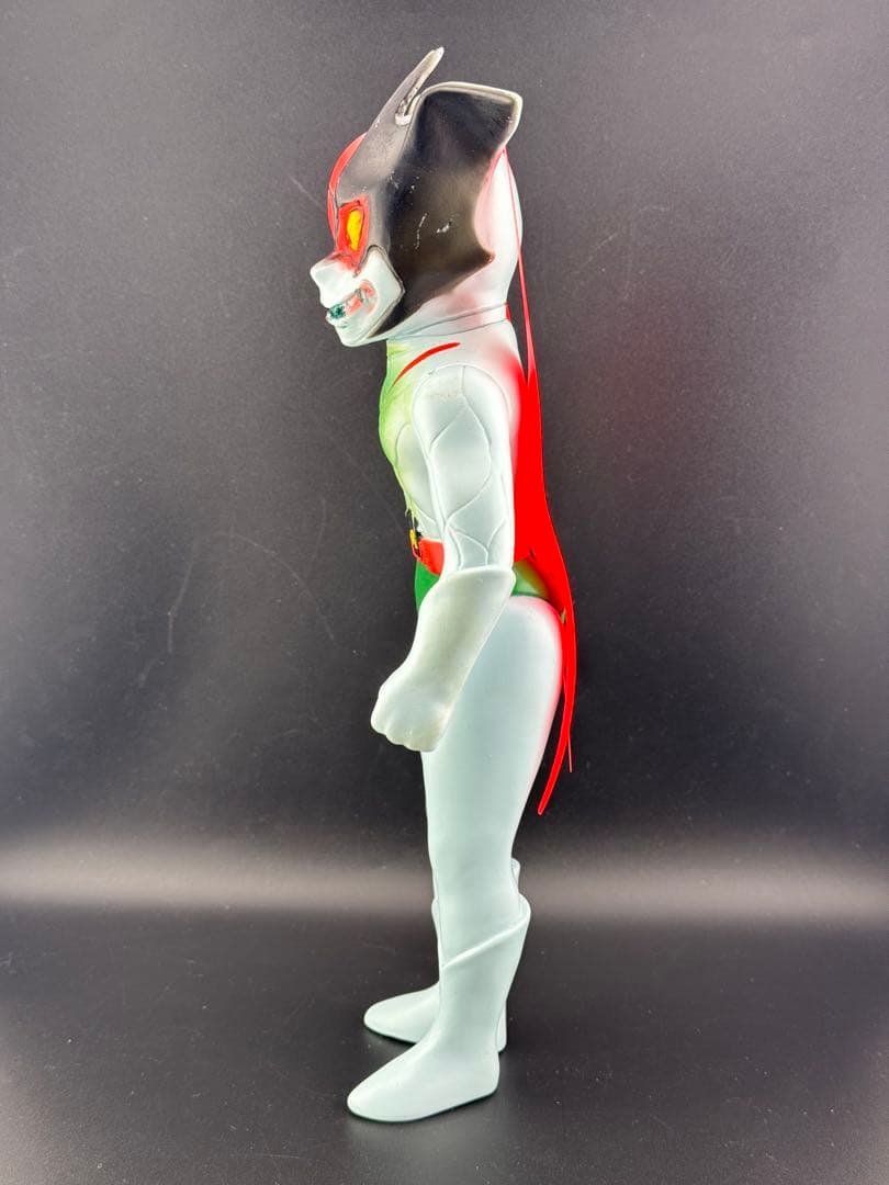 【中古品】デビルマン風　ソフビ ビンテージ ジャンボマシンダー フィギュア