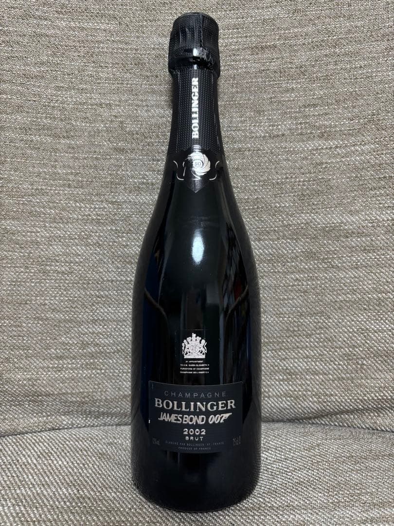 Bollinger 007ジェームズボンド 2002 ボランジェ シャンパーニュ