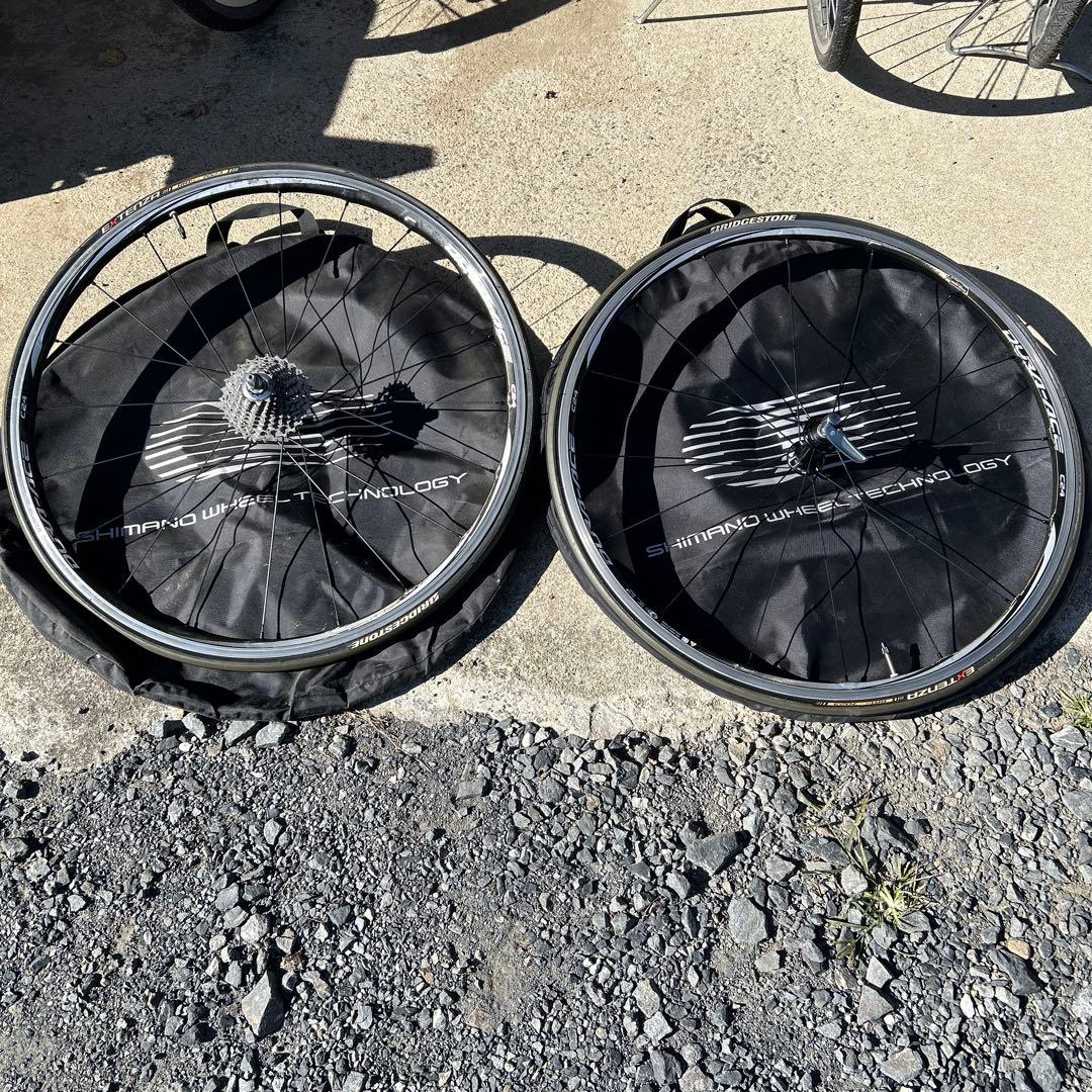 SHIMANO 完組ホイール カセット付き ETRTO 25C