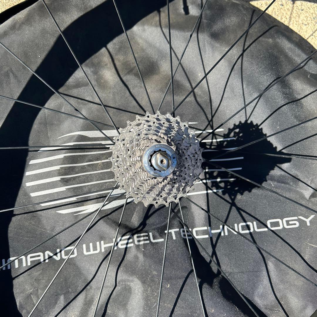 SHIMANO 完組ホイール カセット付き ETRTO 25C