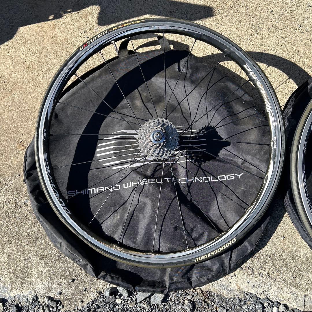 SHIMANO 完組ホイール カセット付き ETRTO 25C