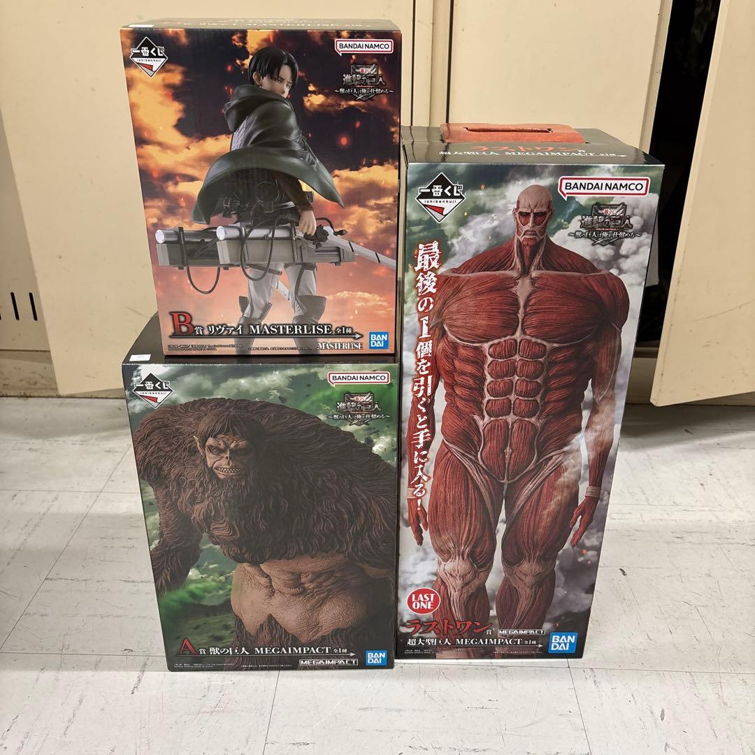 B*M様 一番くじ進撃の巨人 ラストワン賞 a賞 B賞 チャームシークレットあり