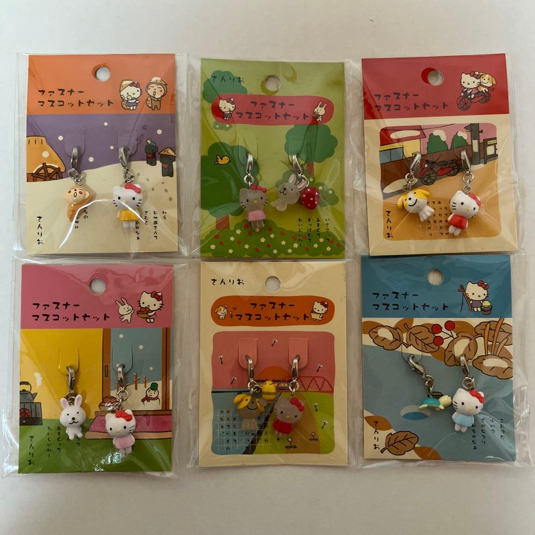 ご当地キティ　キティファスナーマスコット　平成レトロ　さんりお屋