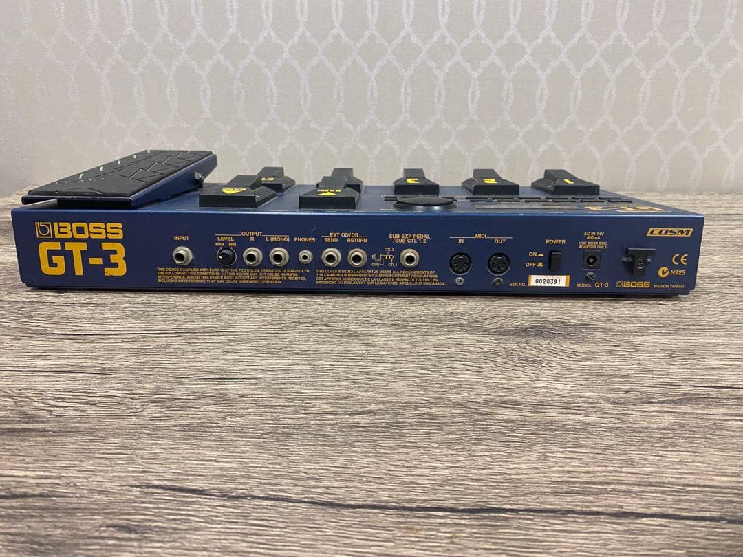 ✴️即購入不可コメント必須 BOSS マルチエフェクター GT-3