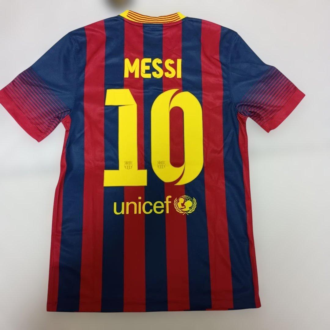 メッシ　バルセロナユニフォーム　紙タグ付き未使用品　リオネルメッシ　バルサ