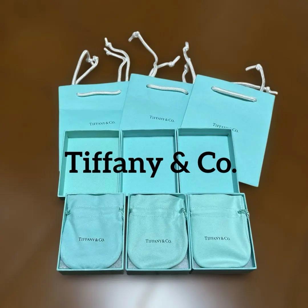 ティファニー　Tiffany & Co. 空箱　巾着　袋 ショッパー　3個