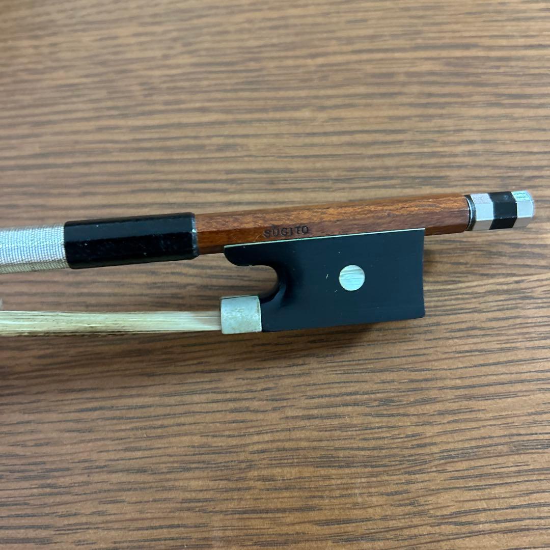 スズキバイオリン3/4 弓、ケース付き