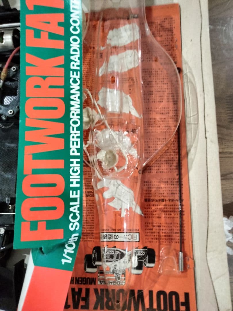 タミヤ 1/10電動RC フットワーク FA13 無限ホンダ F102シャーシ