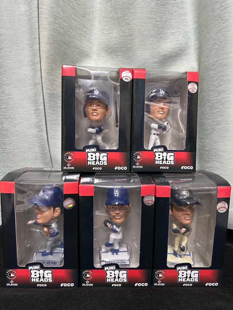 お値下げ❗️FOCO MINI BIG HEADS LA 大谷翔平 ボブルヘッド