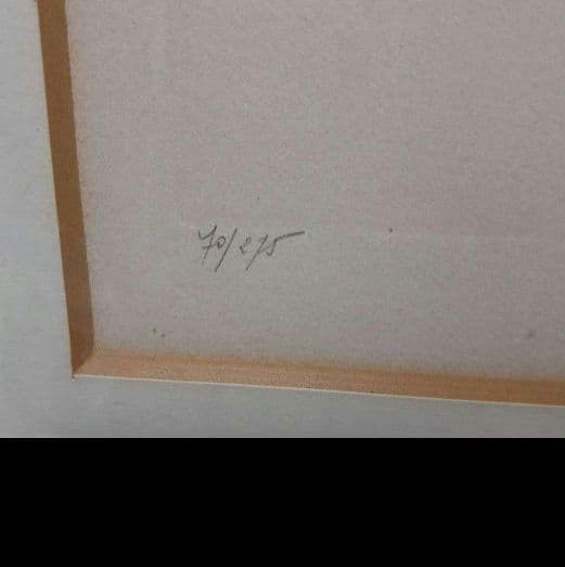 レア物　版画　レオノール・フィニ　貞淑な女です（エッチング）